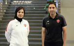 دیدار وحید هاشمیان با زنان پرسپولیس
