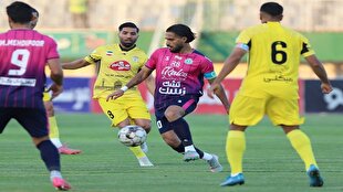 آلومینیوم اراک ۱ – ۱ فجرسپاسی/ شاگردان حسینی در واپسین دقایق از شکست خانگی گریختند + فیلم