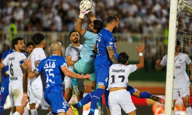 استقلال با ۱+۵ تغییر مقابل ملوان +عکس