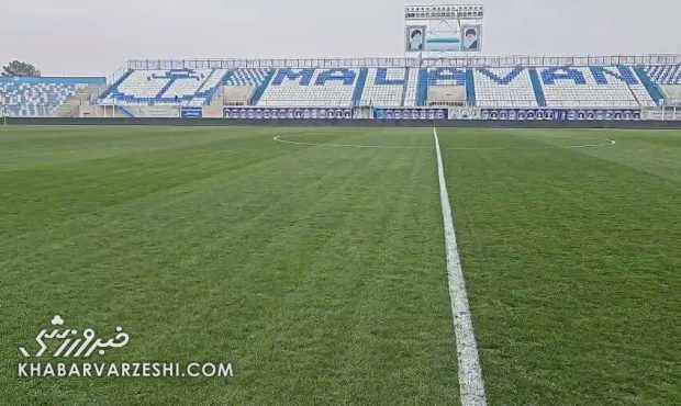 ویدیو| وضعیت چمن و هوای بارانی ورزشگاه انزلی در آستانه بازی ملوان – پرسپولیس