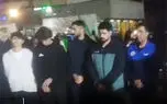تصاویری از تیم ملی تکواندو در تجمعات شبانه مردمی